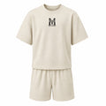 UREIA TEE & SHORT SET - NATURAL