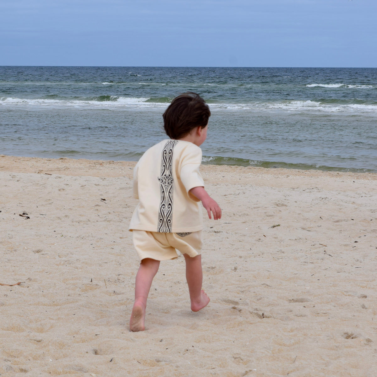 UREIA TEE & SHORT SET - NATURAL