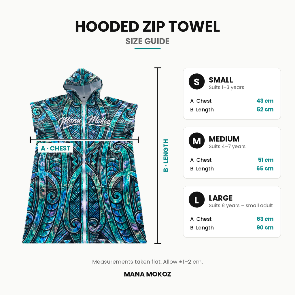 RAUMATI HOODED ZIP TOWEL